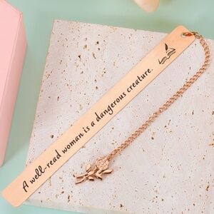 Ladies Book Mark: "A Well Read Woman is a Dangerous Creature"